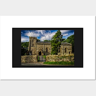 Parish Church, Clapham, North Yorkshire Posters and Art